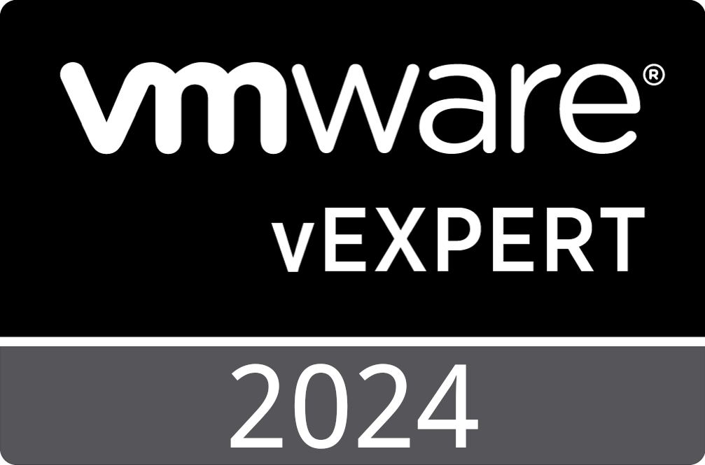 VMware vExpert 2024 Badge