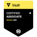HashiCorp Certified: Vault Associate Badge