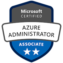 Microsoft Certified: Azure Administrator Associate Badge