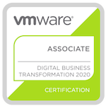 VMware Certified Associate - Digital Business Transformation 2020 Badge