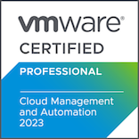 VMware Certified Professional - Cloud Management and Automation 2023 Badge