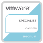 VMware Specialist - vSAN 2020 Badge