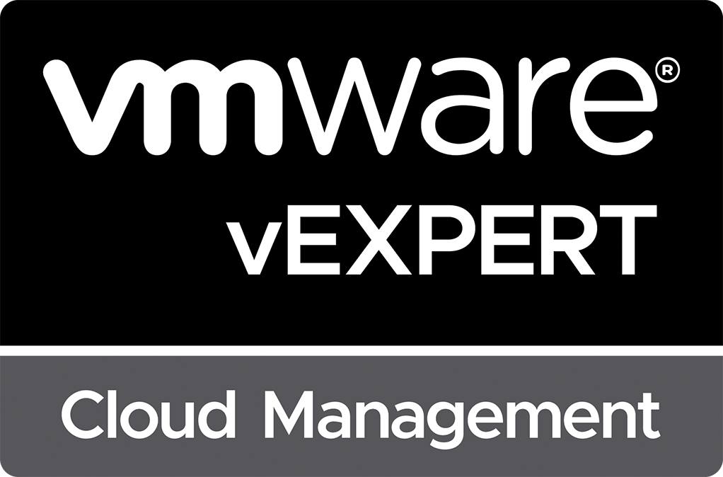 VMware vExpert Cloud Management Badge